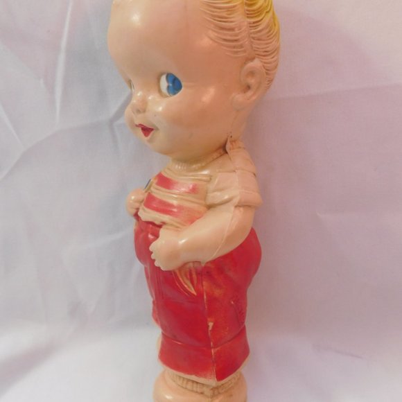 Vintage Irwin Kewpie Doll Rubber Squeak 1950's - Picture 6 of 7